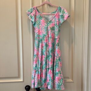 Lilly Pulitzer Kawai Flutter Sleeve dress